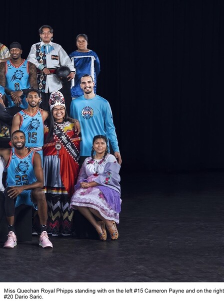 Phoenix Suns debut new court for tribal-inspired City Edition jerseys