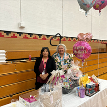 Vice President Ina M. Hall  and Council Woman Gloria L. McGee